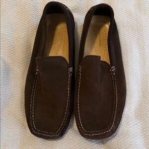 Banana Republic Dark Brown Suede Loafers
